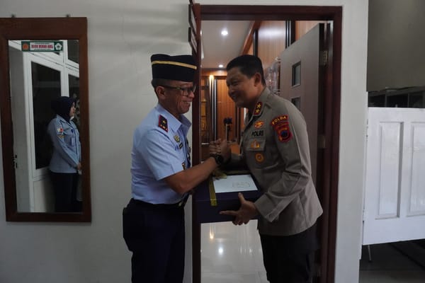 Kapolda Jateng dan Danlanud Adi Soemarmo Bahas Sinergitas Jaga Stabilitas Keamanan