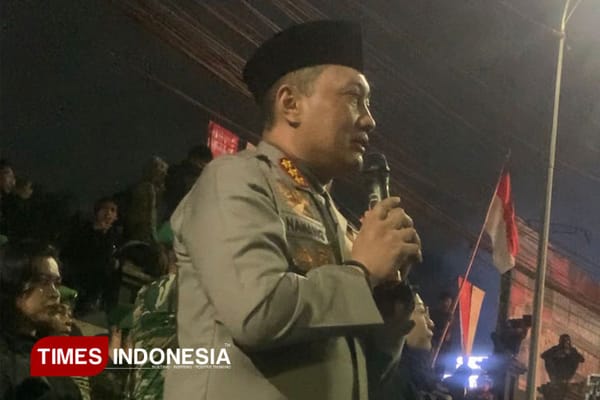 Kapolresta Malang Kota Temui Massa Aksi: Kami Mohon Maaf dengan Hati yang Tulus