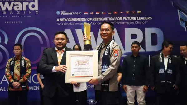 Kapolresta Malang Kota Raih ASEAN Choice Award 2025 atas Kepemimpinan Inspiratif
