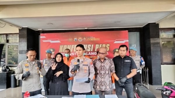 Polresta Malang Kota Ungkap Tiga Kasus Pencurian, Empat Pelaku Dibekuk