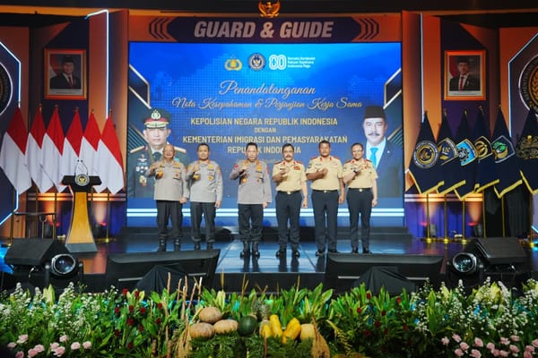 Kapolri dan Kementerian Imipas Teken MoU, Sinergi Layanan Keimigrasian Diperkuat