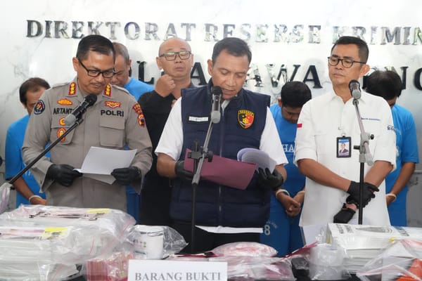 Polda Jateng Bongkar Sindikat Uang Palsu, 6 Tersangka Ditangkap, Sita Ribuan Lembar Pecahan Rp100 Ribu