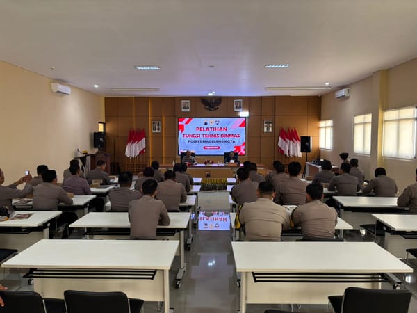 Cegah Hoaks, Polres Magelang Kota Gelar Pelatihan Teknis untuk Anggota dan Masyarakat