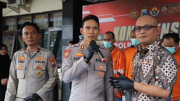 Polresta Malang Kota Amankan Dua Pelaku Curanmor