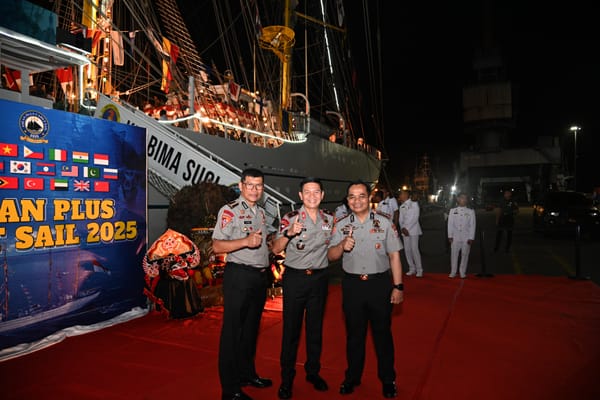 Sinergitas Maritim TNI–Polri dan ASEAN Plus Bersatu di Pelayaran Kartika Jala Krida