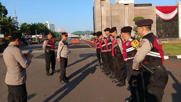 Sebanyak 2.957 Personel Dikerahkan Amankan Sidang Tahunan MPR/DPR/DPD RI 2025
