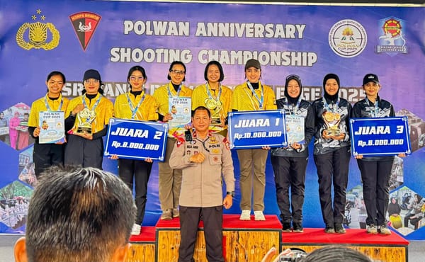 Polda Bali Sabet Juara Umum di Polwan Anniversary Shooting Championship 2025