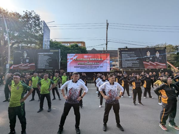 HUT RI ala Polresta Malang Kota: Seru, Kompak, dan Penuh Tawa