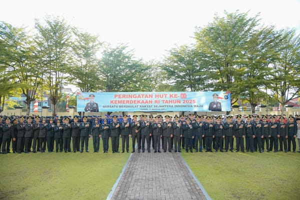 Dirgahayu RI ke-80! Wakapolda Sumbar Tegaskan Polri Siap Berperan dalam Pembangunan Bangsa