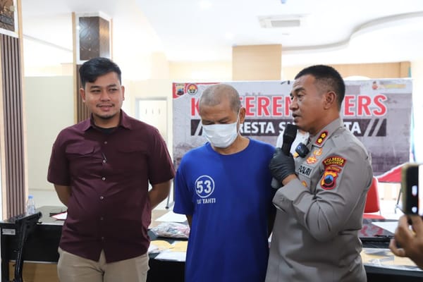 Aksi Bejat di Nusukan, Pelaku Pencabulan Diamankan Polresta Surakarta