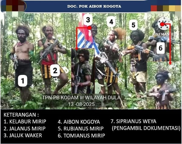 Terlibat Penembakan Brimob di Nabire, Anggota KKB Diringkus Satgas Ops Damai Cartenz