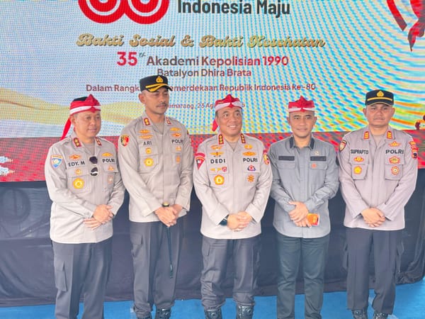 Alumni Akpol 90 Gelar Bakti Sosial, Warga Sayung Rasakan Manfaat Langsung