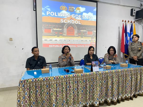 Polda Bali Gelar “Polwan Goes to School” dalam Rangka HUT ke-77 Polwan RI