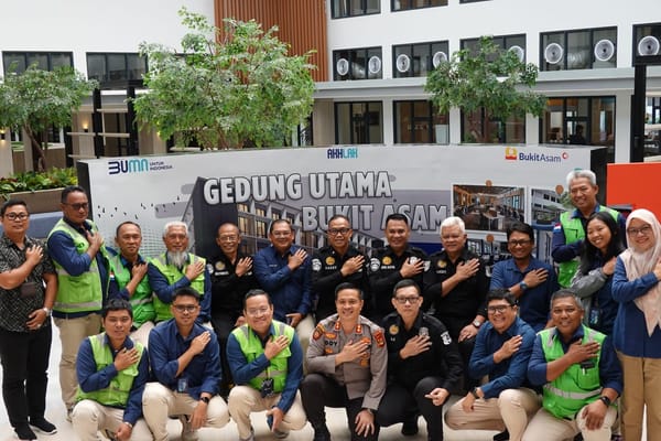Pengawasan Pengamanan Obvitnas, Brigjen Pol Herry Kurniawan Kunjungi PTBA Tanjung Enim