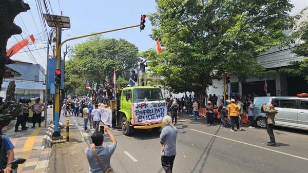 Aksi Kondusif Aliansi Masyarakat Pati Bersatu Dapat Apresiasi Kapolresta