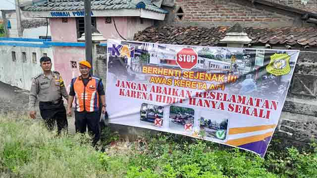 Sebulan, Dua Korban Jiwa Akibat Tertabrak Kereta Api di Grobogan