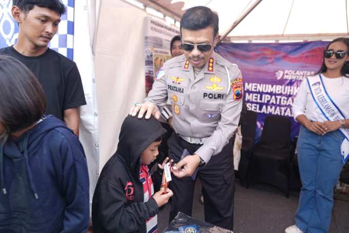 Dukung Dieng Culture Festival 2025, Korlantas dan Ditlantas Polda Jateng Ajak Warga Tertib Berlalu Lintas
