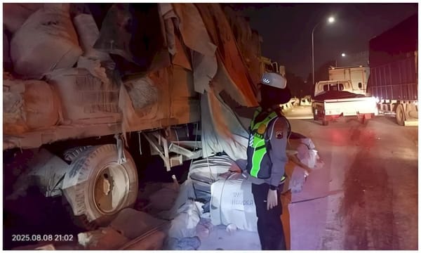 Rekaman CCTV Bantu Polisi Ungkap Penyebab Laka Beruntun di Tol Semarang