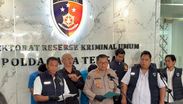 Polda Jateng Bekuk Sindikat Jual Beli Gudang Ilegal