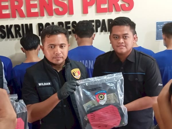 Tujuh Copet Asal Bandung Diamankan Polres Jepara, Terlibat Aksi Terorganisir