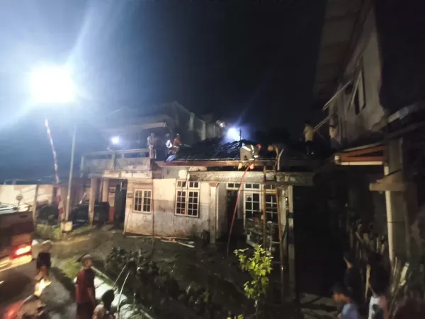 Kebakaran Hebat di Watumalang Wonosobo Pabrik Tahu dan Rumah Warga Hangus