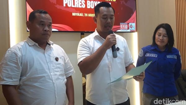 Polisi Amankan Terduga Pelaku Penusukan Pemuda Sawahan Boyolali