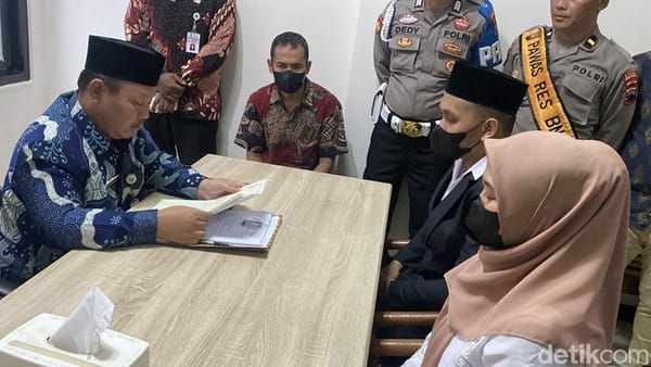 Polres Banjarnegara Fasilitasi Akad Nikah Tahanan Kasus Narkoba