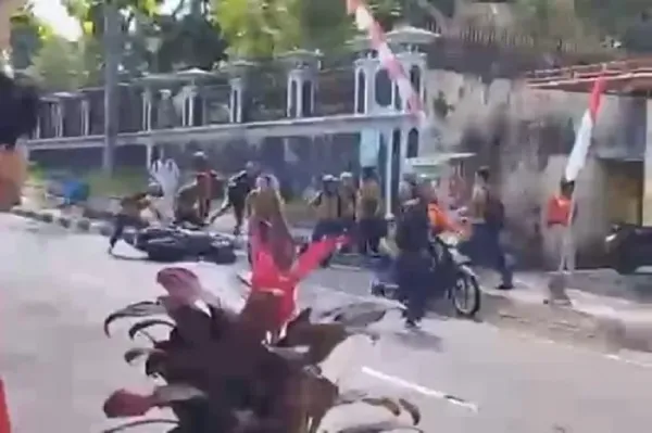 Tawuran Antarpelajar di Boyolali Terekam Video, Lokasi Dekat Rumah Dinas Bupati