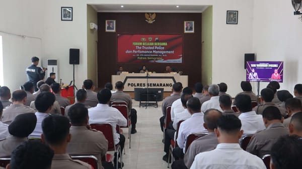 Tingkatkan Kompetensi dan Pelayanan, Polres Semarang Selenggarakan Forum Belajar Bersama