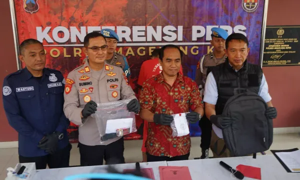 Satresnarkoba Magelang Kota Amankan Pria Pemilik Sabu
