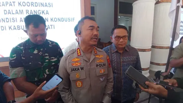 Cegah Kerusuhan, Polresta Pati Tetapkan Status Siaga 1 di Bumi Mina Tani