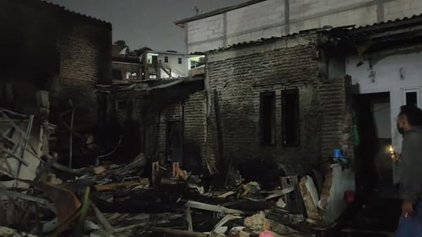 Tragis Kebakaran di Semarang, Nenek Siti Tewas Tak Sempat Selamatkan Diri