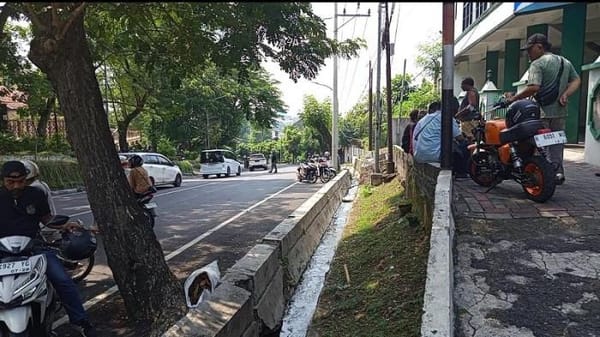 Petugas Kebersihan Telkom Semarang Ditemukan Tewas di Selokan, Sempat Terekam CCTV