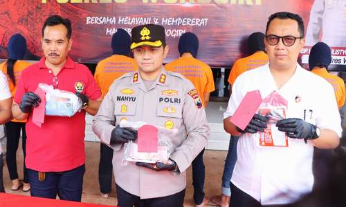 Polisi Berhasil Ungkap 4 Kasus Pencurian, 7 Tersangka Dibekuk