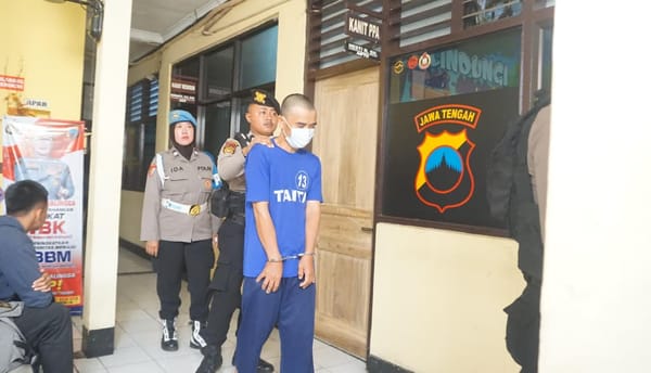 Satreskrim Polres Purbalingga Amankan Penjaga Sekolah Cabuli Siswi SD