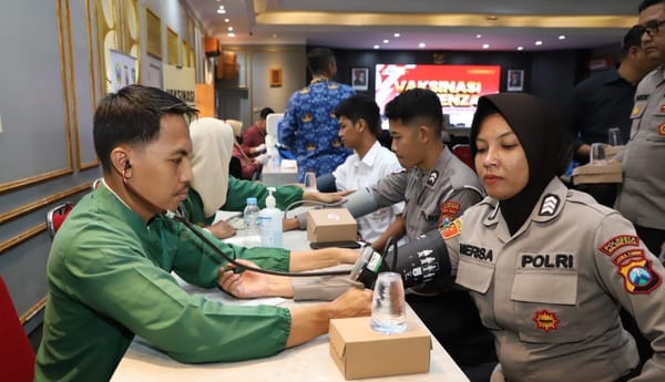 Polresta Malang Kota Jaga Kondisi Anggota Demi Pelayanan Prima ke Masyarakat