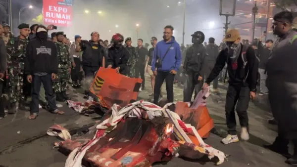 Polresta Malang Kota Tetapkan 13 Demonstran Rusuh Jadi Tersangka