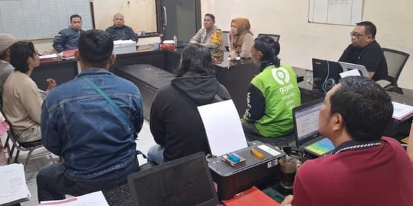Polsek Sukun Berhasil Damaikan Konflik Jukir dan Ojol di Malang