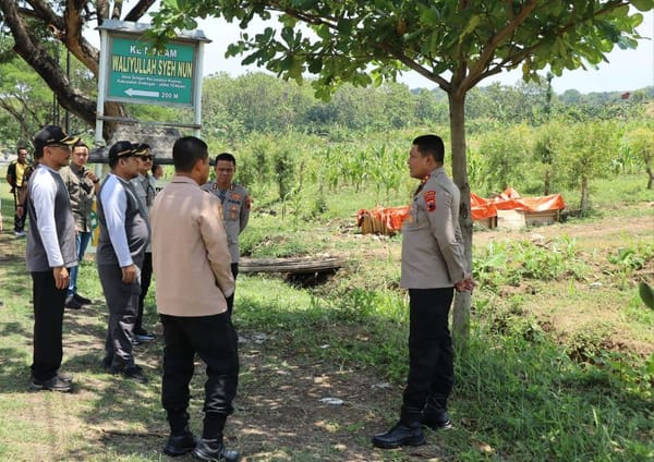 Kapolda Jateng Kunjungi Lahan Jagung Perhutani Grobogan
