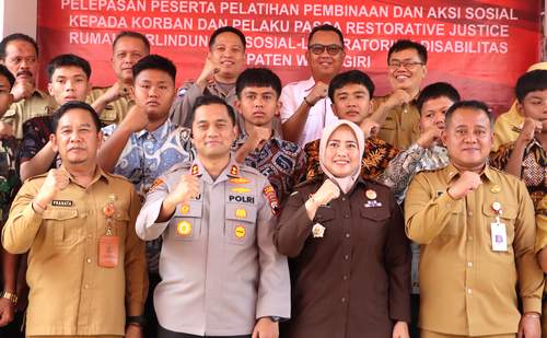 Program Restorative Justice Rampung Dijalani Delapan Siswa