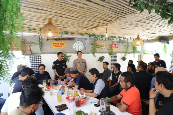 Silaturahmi Polresta Malang Kota Bersama Media Perkuat Peran Jaga Kamtibmas