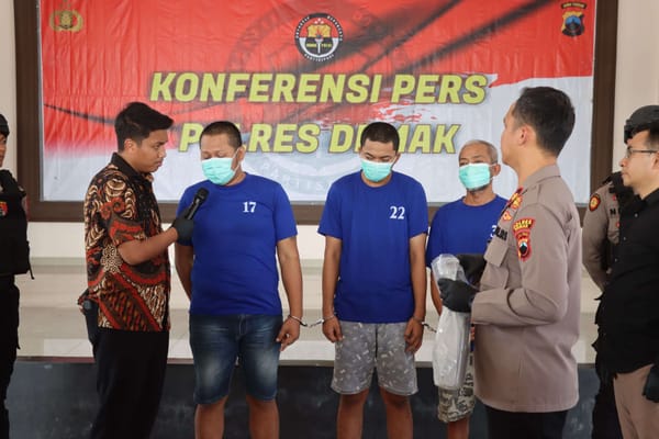 Polisi Tangkap Empat Pelaku Pengeroyokan yang Tewaskan Korban
