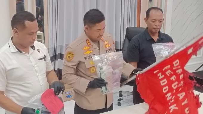 Usai Demo Ricuh, Polres Grobogan Tahan Tiga Tersangka, Dua Masih di Bawah Umur