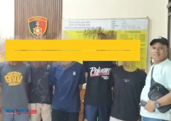 Lima Pelaku Curas Dibekuk Polisi Usai Aniaya dan Rampas HP