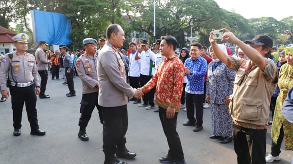 Elemen Masyarakat Dukung Polresta Malang Kota Jaga Kondusifitas dan Tolak Tindakan Anarkis