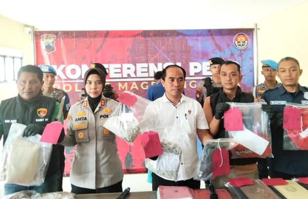 Polres Magelang Kota Tangani Kasus Penemuan Mayat Bayi