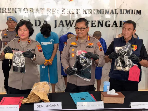 Polda Jateng Ringkus 4 Tersangka Pembuat Molotov di Semarang dan Temanggung