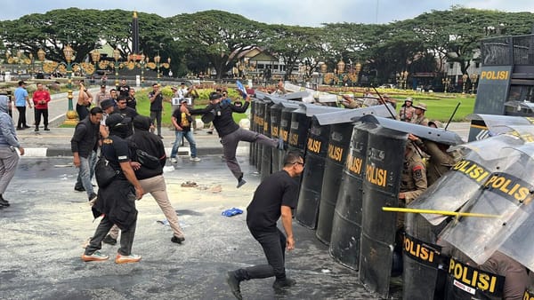Antisipasi Aksi Anarkis, Polresta Malang Kota Gelar Latihan Pengamanan