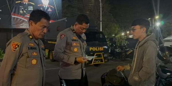 Puluhan Pelanggaran Terungkap, Polresta Malang Kota Bubarkan Balap Liar