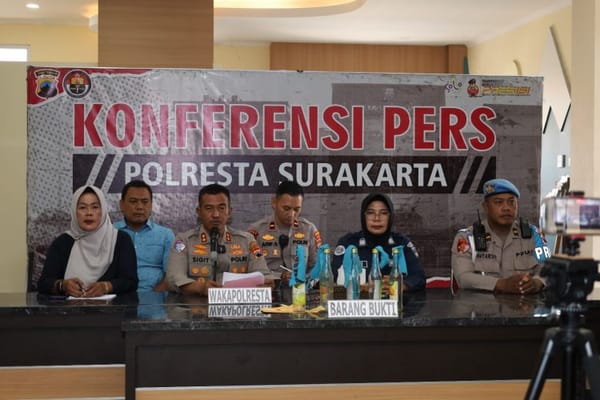 Polresta Surakarta Tangkap 3 Anak Bawa Molotov Saat Unjuk Rasa